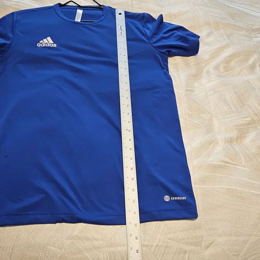 Men’s Blue Adidas T-Shirt, Small